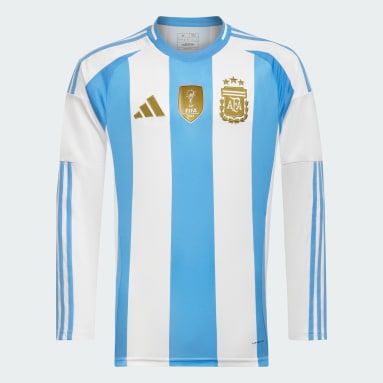 Camiseta Titular Argentina 24 Manga Larga