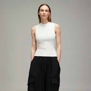 Y-3 W Fitted Tank Top
