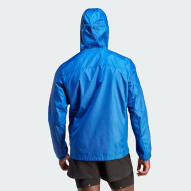 adidas Marathon Warm-Up Running Jacket - Blue, Men's Running