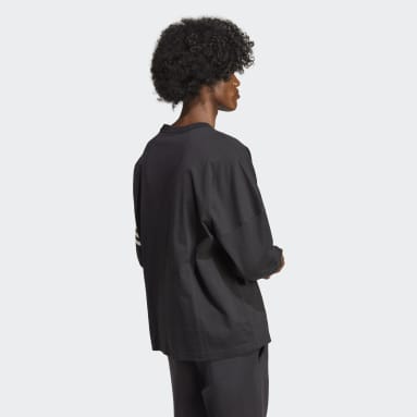 Maglia adicolor Neuclassics Long Sleeve Nero Uomo Originals