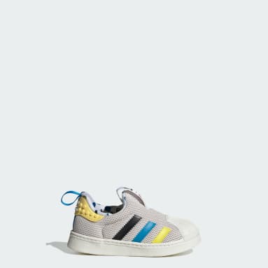 키즈 originals Grey 슈퍼스타 360 x 레고