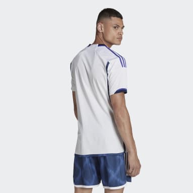 Men Football White Scotland 22 Away Jersey