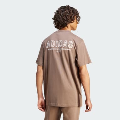 T-shirt Last Days of Summer Marron Hommes Sportswear