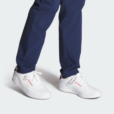 Mænd Golf Hvid Retrocross Spikeless Golf sko