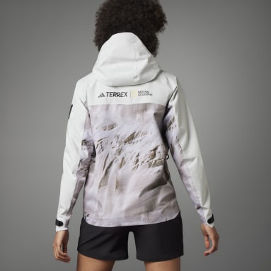 Women Outdoor White National Geographic RAIN.RDY Jacket