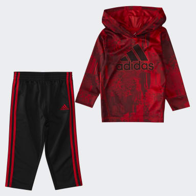 Mélange Hooded Tee Pant Set