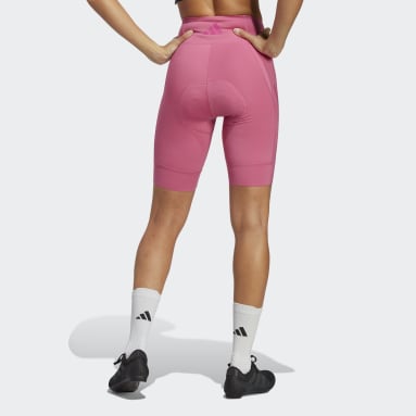 Dames Wielrennen roze The Padded Cycling Short