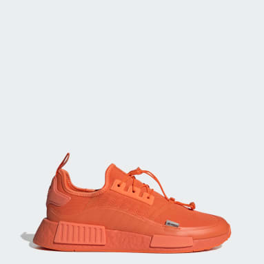 Neon Orange Adidas Shoes for Men