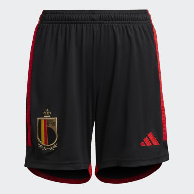 Kluci Fotbal černá Domácí šortky Belgium 22