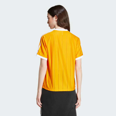 เสื้อยืดลายทาง Adicolor 3-Stripes