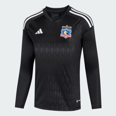 Camiseta Local De Arquero Colo-Colo Negro Niño Fútbol