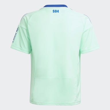 Kinder Fußball Schalke 04 22/23 Ausweichtrikot Grün
