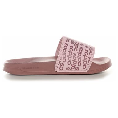 Pink adidas hotsell flip flops womens