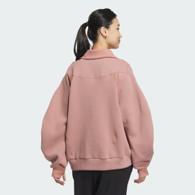 LUXFLOW スポーツ ハーフジップ スペーサースエットシャツ