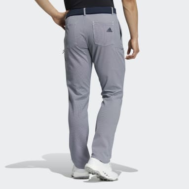 Men Golf White Houndstooth Pants