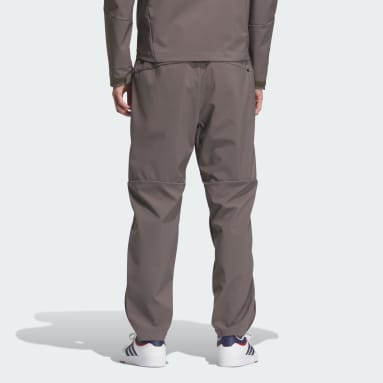 プレミアム スポーツ ボンディングフリース ウーブン アンクル丈 オープンヘム パンツ