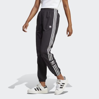 Ženy Originals černá Sportovní kalhoty Adicolor Classics Lock-Up