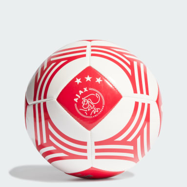 Bola Club com as Cores Principais do Ajax Amsterdam Branco Futebol