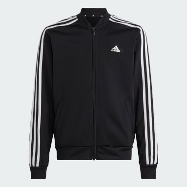 Conjunto Essentials 3 Tiras Negro Niña Sportswear