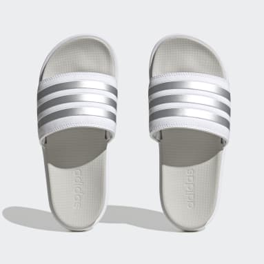 Sportswear White Adilette Platform Slides