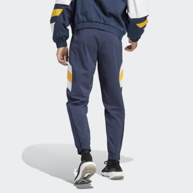 Muži Futbal modrá Tepláky Real Madrid Icon Woven