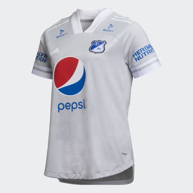 Camiseta de Visitante Millonarios FC Gris Mujer Fútbol