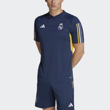 Camiseta de Entrenamiento Real Madrid Tiro 23 Azul Hombre Fútbol