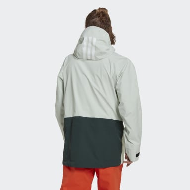 Casaco de 3 Camadas para a Neve GORE-TEX MYSHELTER TERREX Verde Homem TERREX