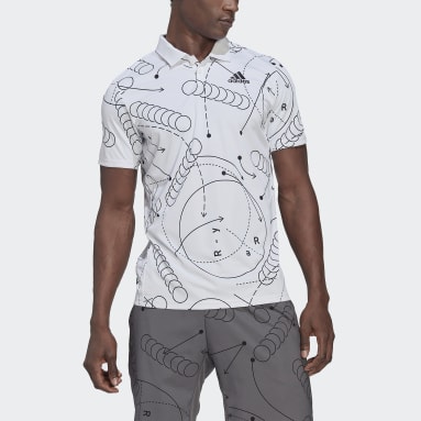 Camiseta Polo Club Graphic  Deporte Tenis Blanco Hombre Tenis