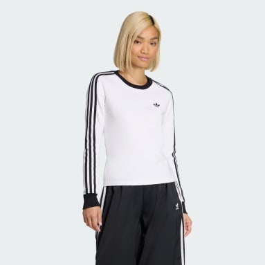 3 STRIPES LONG SLEEVE (SLIM) T-Shirt