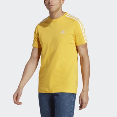 Men Sportswear Gold Essentials Single Jersey 3-Stripes Tee