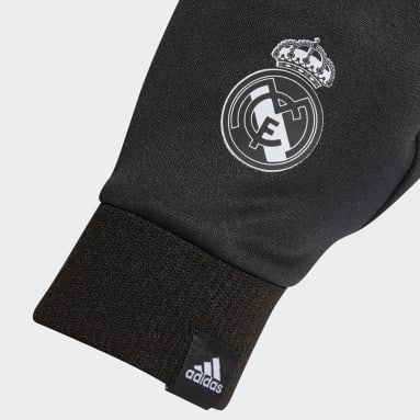Football Black Real Madrid FIeldplayer Gloves