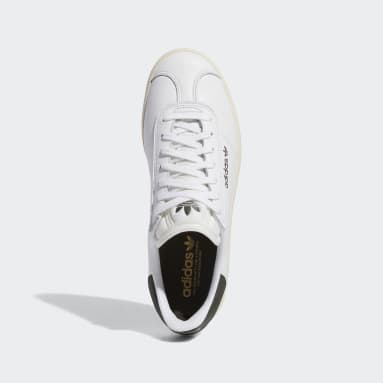 ladies white gazelles