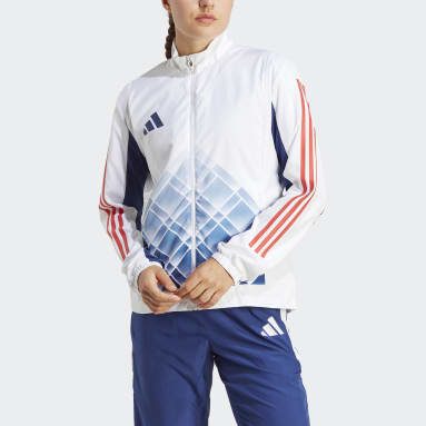 Ženy Běh bílá Sportovní bunda
