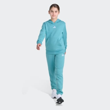 2-Piece Long Sleeve Fleece Pullover & Jogger Set