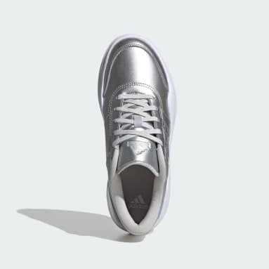 Zapatillas adidas plateadas mujer online