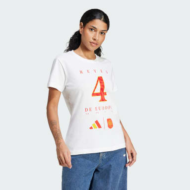 Women Football Spain Winners Tee