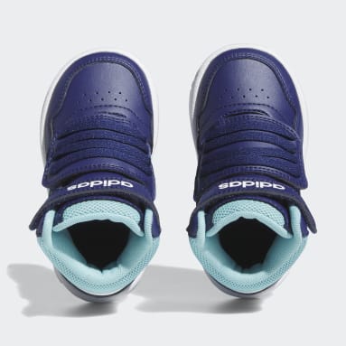 Sapatilhas Hoops Mid Azul Criança Sportswear