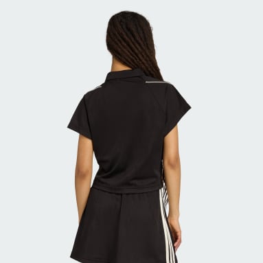 Stadium 3-Stripes Tennis Inspired Jacquard Polo T-skjorte