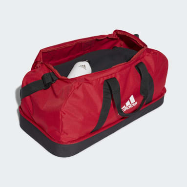 Tiro Primegreen Bottom Compartment duffelbag, medium Rød
