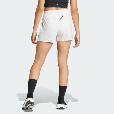 Adidas white running shorts best sale