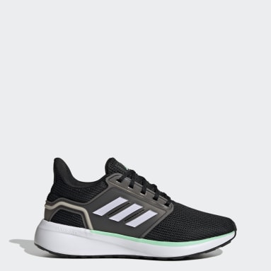 Adidas cloudfoam ladies trainers black online
