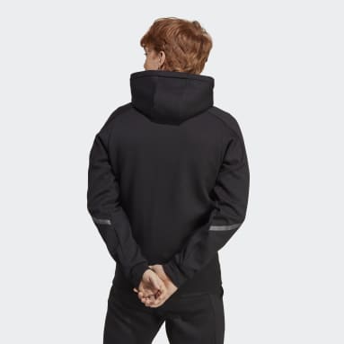 Men Sportswear Black Designed for Gameday Full-Zip Hoodie