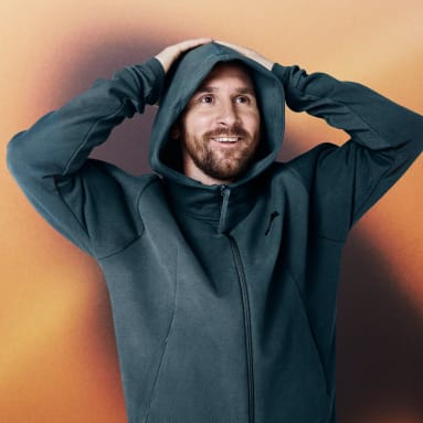 Men Sportswear Grey Z.N.E. Winterized Full-Zip Hooded Track Top