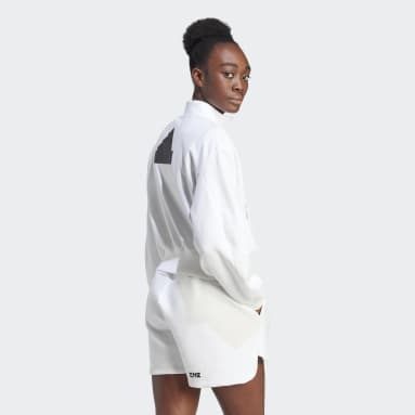 Women Sportswear White Future Icons Badge of Sport Bomber Jacket