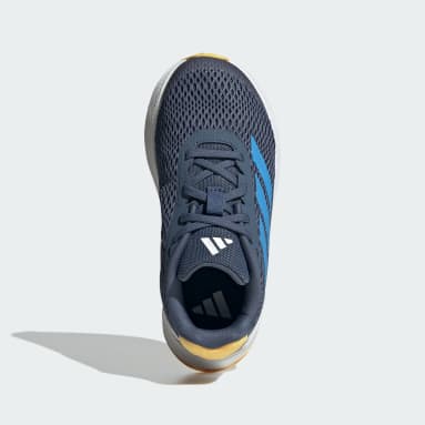 Adidas navy blue and orange shoes discount