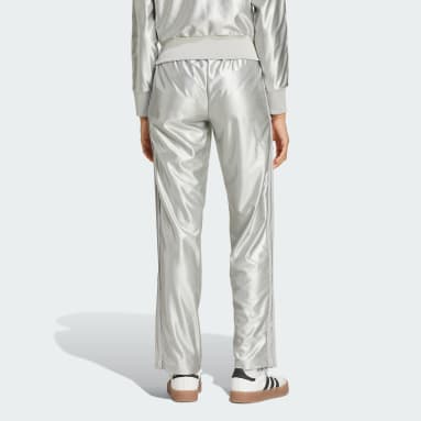 Gray and gold adidas sweatsuit sales