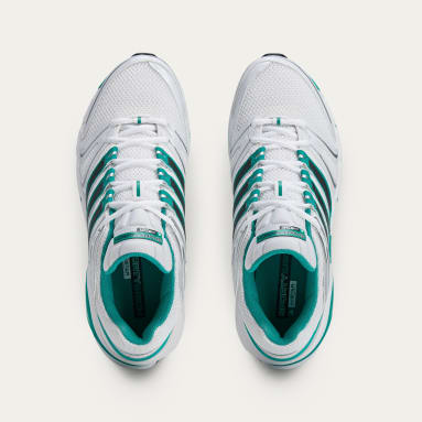 adidas Sporty & Rich シューズ ホワイト/グリーン adidas BLANC SPORTY＆RICH アディダス ブラン スポーティアンド