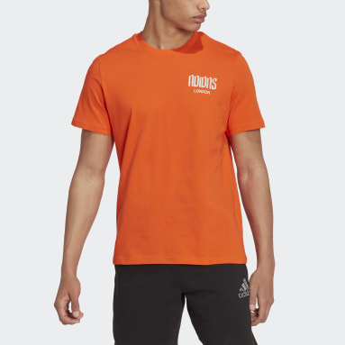 T-shirt London Graphic Orange Hommes Sportswear