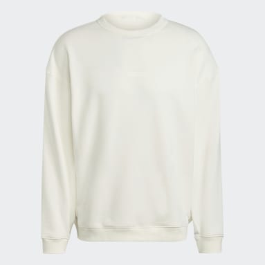 Men Originals White R.Y.V. Loose Fit Crew Sweatshirt